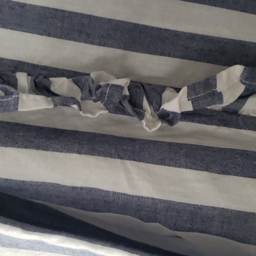 Mazik Striped Ruffle Blouse - Picture 2 of 7